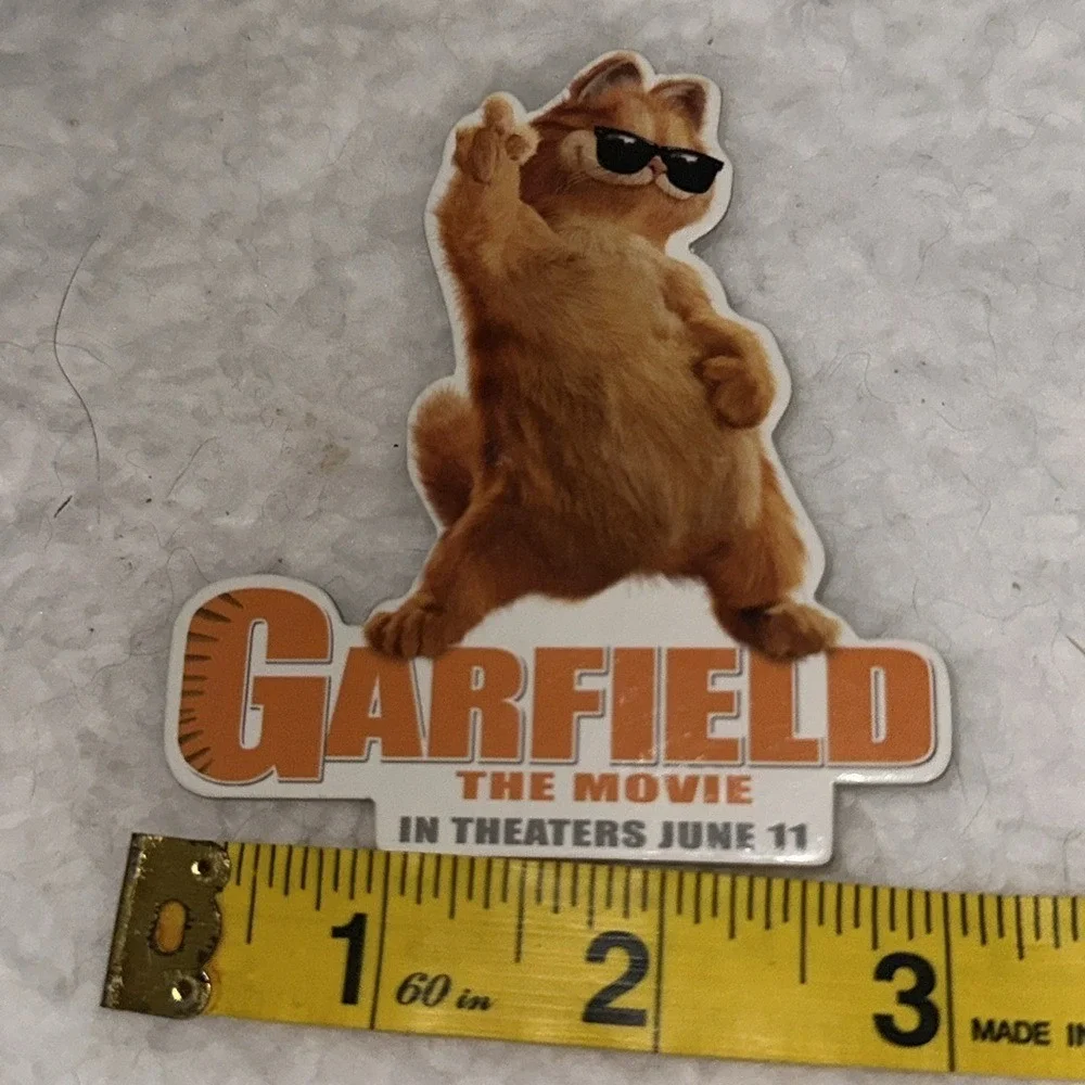 Garfield The Movie 2004‎ Vintage Promotional Pin In Theaters June 11 Collectible